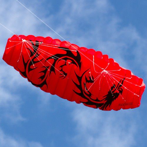 Kiting – podzimní akrobacie s létajícím drakem