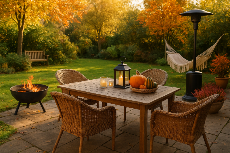 Užijme si poslední teplé dny – tipy, jak si naplno vychutnat podzimní zahradu a terasu