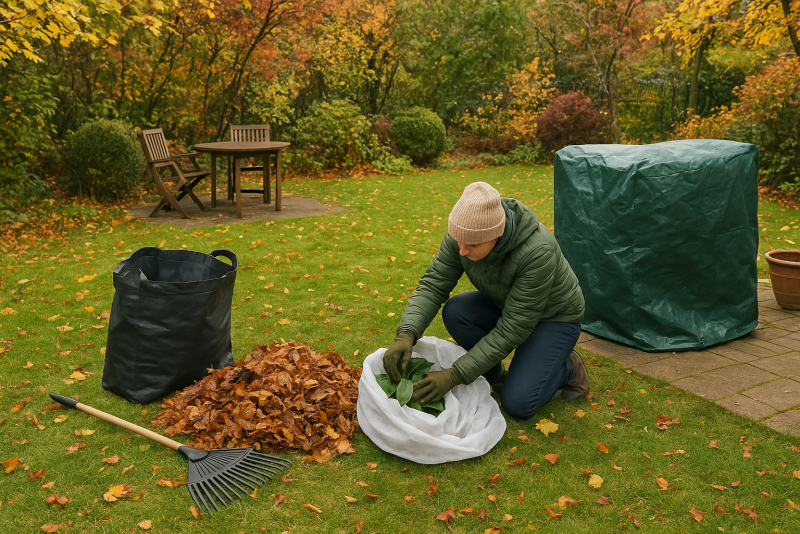 Jak připravit zahradu na zimu – krok za krokem