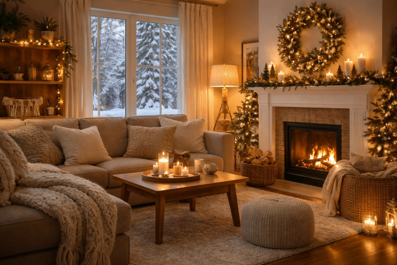 Jak pracovat se světlem v zimě: kde přidat světlo, aby byl domov útulnější (a nepůsobilo to chladně)