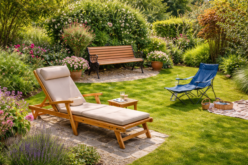 Jak vybrat zahradní posezení podle prostoru a stylu vaší zahrady
