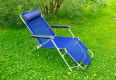 Plážové lehátko - modré