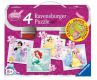 Puzzle Walt Disney - Princezna 4v1
