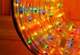 Světelný kabel - 720 minižárovek, 20 m, barevný