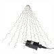 Světelný řetěz ve tvaru kuželu, 280 LED, teple bílá