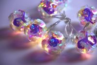 Dekorativní světla Blossom Magic 10 LED, teplá bílá, časovač