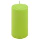 Zelená parafínová svíčka 15 cm, 65 h hoření, sada 2 ks