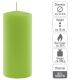 Zelená parafínová svíčka 15 cm, 65 h hoření, sada 2 ks