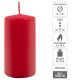 Červená parafínová svíčka 10 cm, 20 h hoření, sada 16 ks