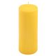 Žlutá parafínová svíčka 20 cm, 80 h hoření, sada 2 ks