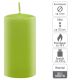 Světle zelená parafínová svíčka 11,5 cm, 30h, sada 12 ks