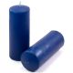 Modrá parafínová svíčka 20 cm, 80 h hoření, sada 2 ks
