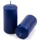 Modrá parafínová svíčka 10 cm, 20 h hoření, sada 16 ks