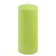 Zelená parafínová svíčka 25 cm, 180 h hoření, sada 2 ks