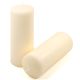 Krémová parafínová svíčka 20 cm, 80 h hoření, sada 6 ks