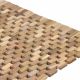 Protiskluzová předložka do koupelny, teak, 80 x 48 cm
