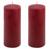Vínová parafínová svíčka 25 cm, 180 h hoření, sada 2 ks