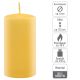 Žlutá parafínová svíčka 11,5 cm, 30 h hoření, sada 6 ks