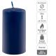 Modrá parafínová svíčka 11,5 cm, 30 h hoření, sada 12 ks