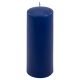 Modrá parafínová svíčka 20 cm, 80 h hoření, sada 4 ks