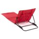 Nastavitelná plážová podložka s opěrkou, červená, 2 ks