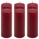 Vínová parafínová svíčka 20 cm, 80 h hoření, sada 6 ks
