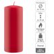 Červená parafínová svíčka 20 cm, 80 h hoření, sada 4 ks