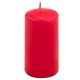 Červená parafínová svíčka 11,5 cm, 30 h hoření, sada 12 ks