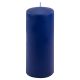 Modrá parafínová svíčka 25 cm, 180 h hoření, sada 2 ks