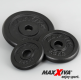 Sada činek MAXXIVA, litinová, 6 kotoučů, 20 kg