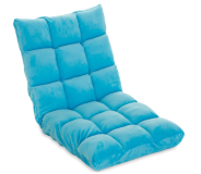 Polohovací křeslo 60 x 52 x 53 cm, modré