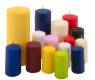 Sada sloupových svíček, mix barev, 5 kg sada až 17 kusů