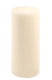 Krémové parafínové svíčky 25 cm, 180 h, 2 ks