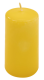 Žlutá parafínová svíčka 10 cm, 20 h, 16 ks