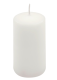 Bílá parafínová svíčka 10 cm, 20 h hoření, 24ks