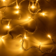 Vánoční LED řetěz 2x50 diod, teplá bílá, 5 m, časovač, IP44