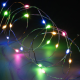 LED světelný řetěz 3x40 LED, barevný, časovač, vnitřní, 4m