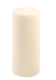 Krémová parafínová svíčka 25 cm, sada 4 ks