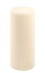 Krémová parafínová svíčka 25 cm, 30 h hoření, sada 6 ks