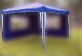 Náhradní střecha na zahradní skládací altán 3 x 3 m - modrá