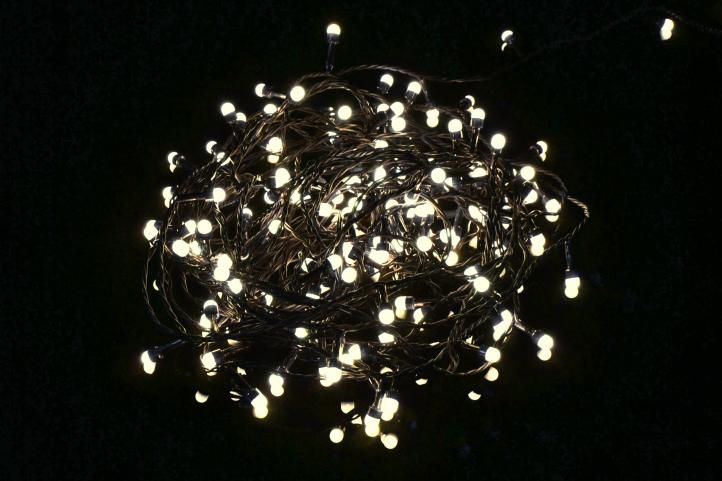 Vánoční LED osvětlení Garth 20 m - teple bílé, 200 diod
