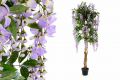 Umělá květina -  vistárie strom  fialová - 180 cm