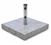 Stojan na slunečník, žula / nerezová ocel, 50 kg