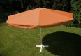 Slunečník Garth s klikou - terakota, 4 m