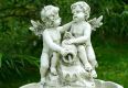 Zahradní kašna - fontána s andělíčky