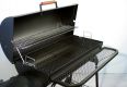 Zahradní gril XXL lokomotiva