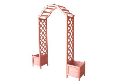 Dřevěná vchodová pergola Garth