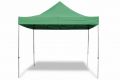 Zahradní párty stan nůžkový 3x3 m, zelený Garth + 4 bočnice