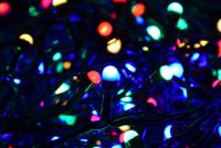 Vánoční LED osvětlení 10 m - barevné, 100 MAXI LED diod