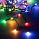 Vánoční LED osvětlení 10 m, 100 MAXI LED, barevné